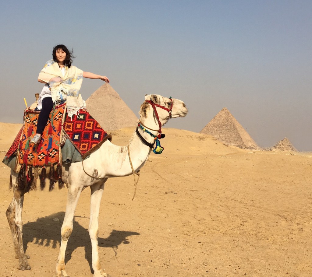  エジプト　ギザのピラミッド